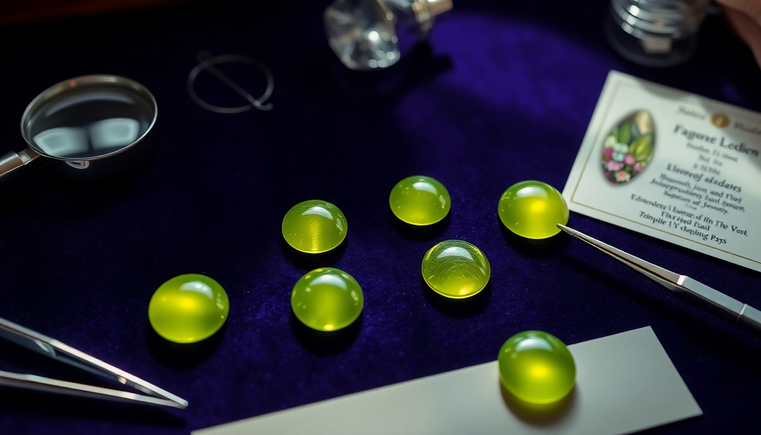 Unlock the Radiant Beauty of Peridot Cabochons: A Gemstone Lover's Guide