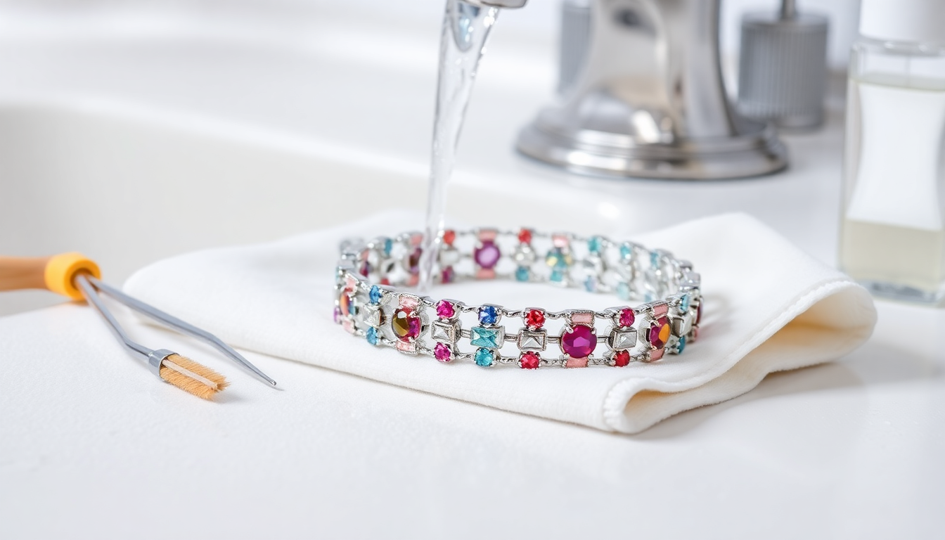 How to Clean Your Gemstone Silver Bracelet