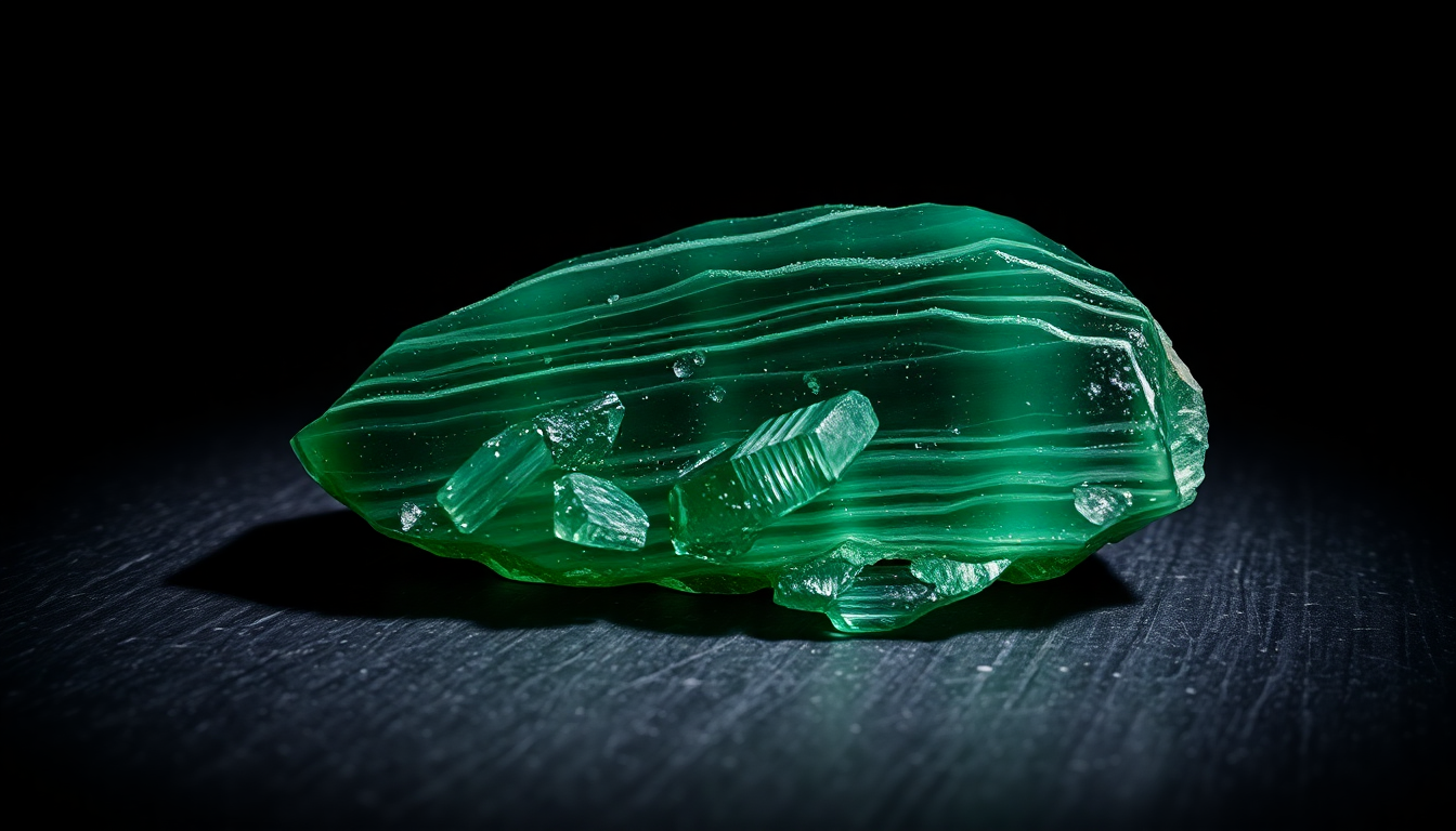 Discover the Captivating Beauty of Green Actinolite: A Gemstone Lover's Delight