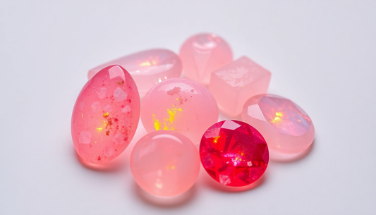 Discover the Allure of Synthetic White Red Fire Opal Gemstones: A Sustainable Jewelry Manufacturer's Perspective
