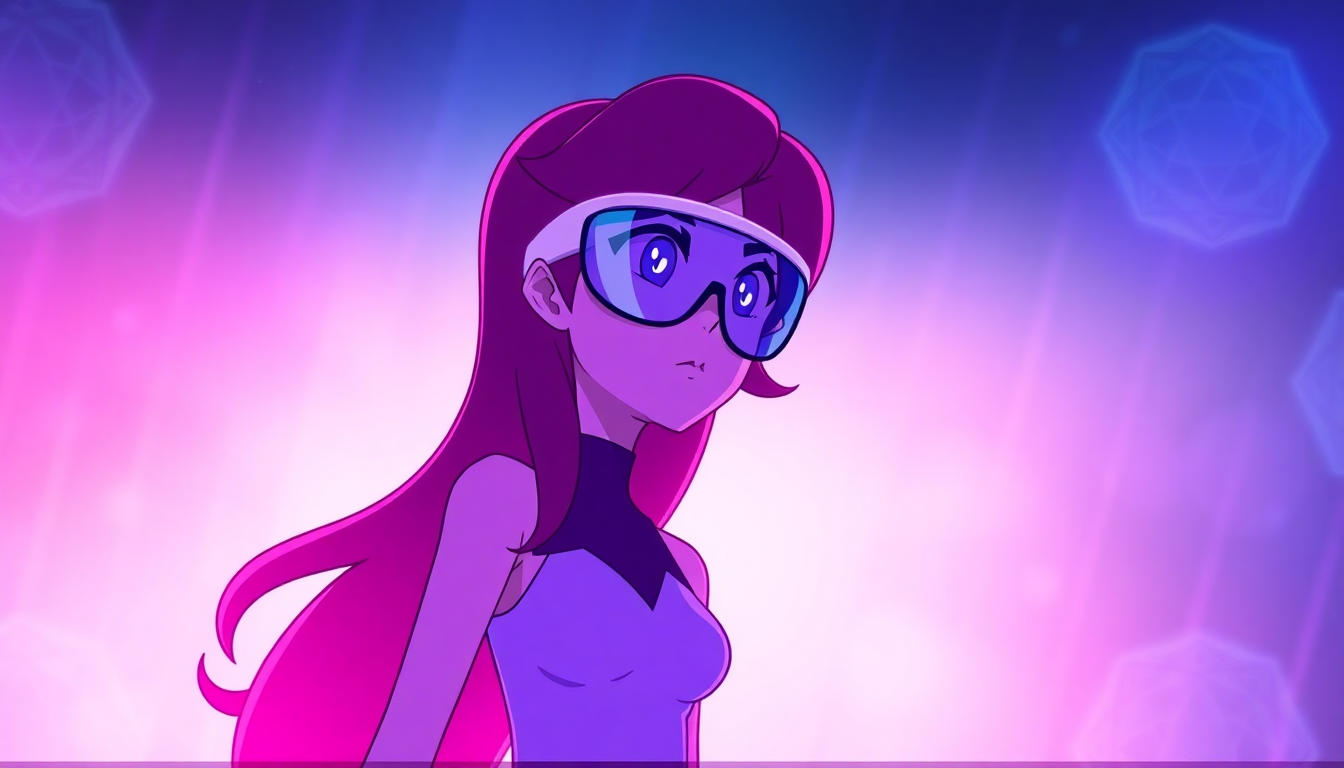 why does garnet wear glasses ?