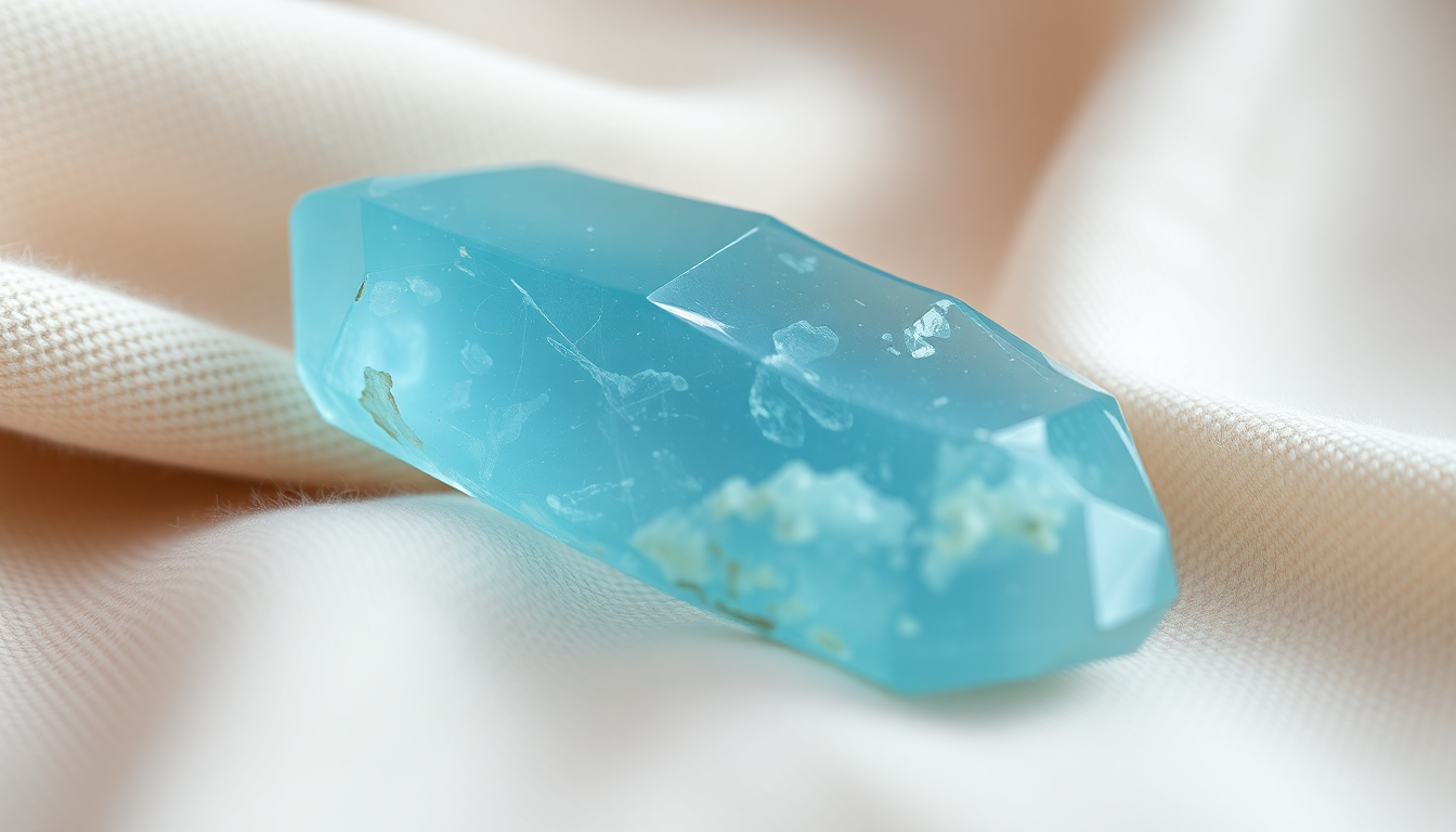 Unlock the Beauty of Cultured Aqua Chalcedony: A Gemstone Lover's Guide