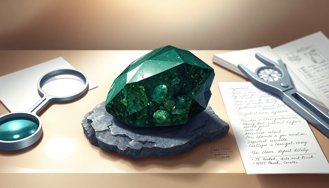 Unlocking the Secrets of Chloromelanite: A Gemstone Journey