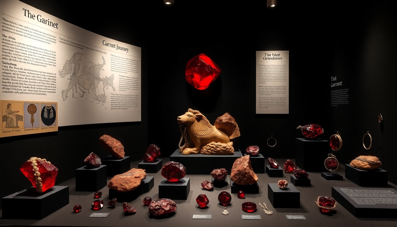 when was garnet discovered ?