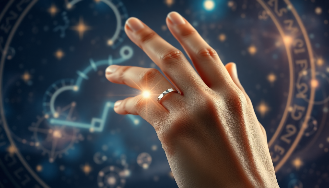 Astrological Benefits of Wearing a Silver Ring on Your Thumb