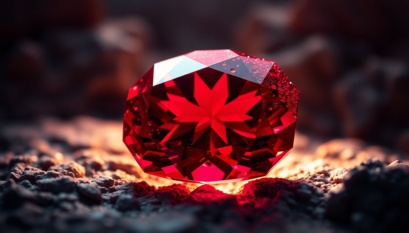 how garnet is made ?