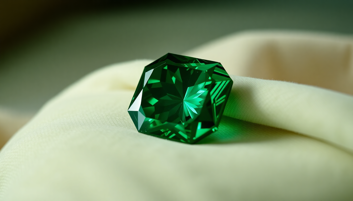 what color gemstone is may  ?  Emerald
