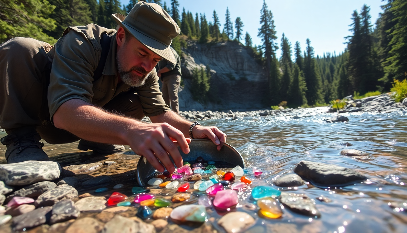 gemstone mining near me