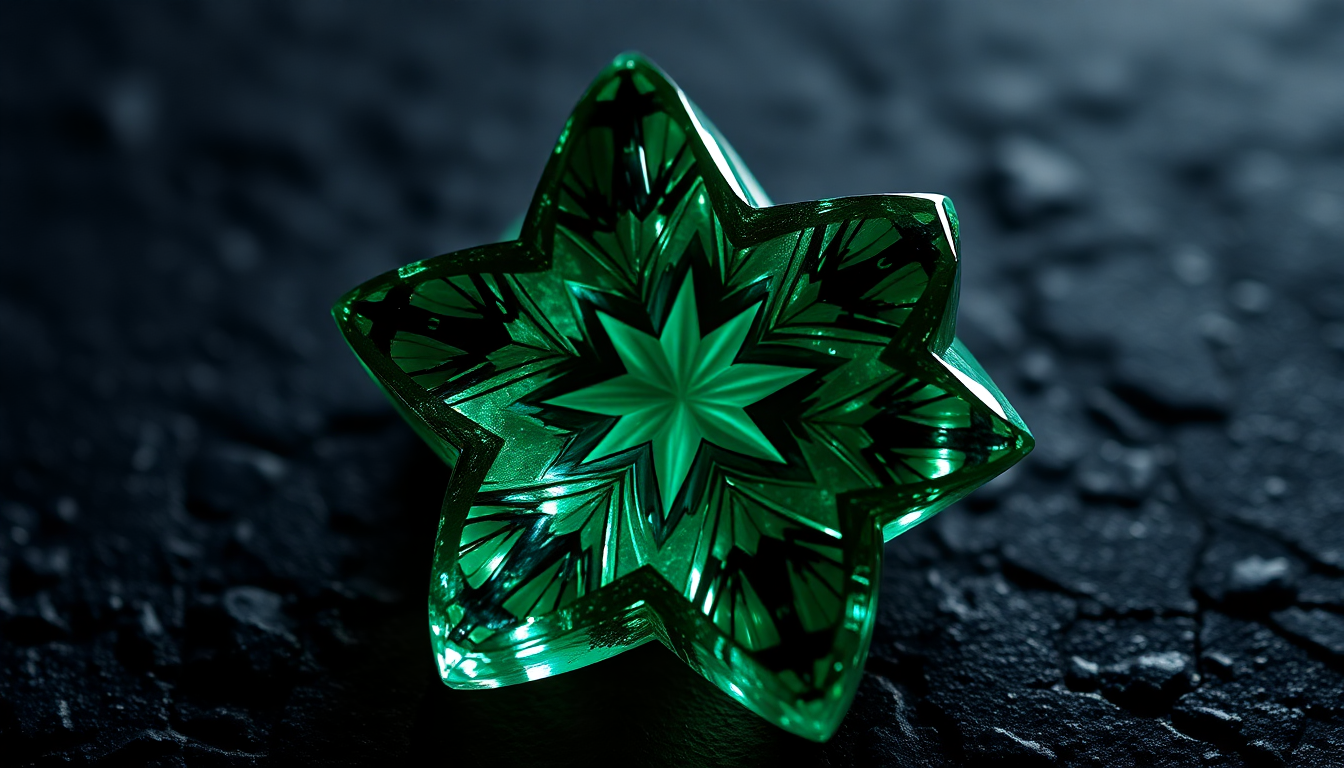 Unlock the Secrets of Atomic Trapiche Gemstones: A Captivating Journey