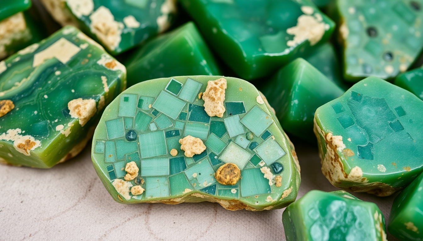 Discover the Captivating Beauty of Boulder Chrysoprase Gemstones