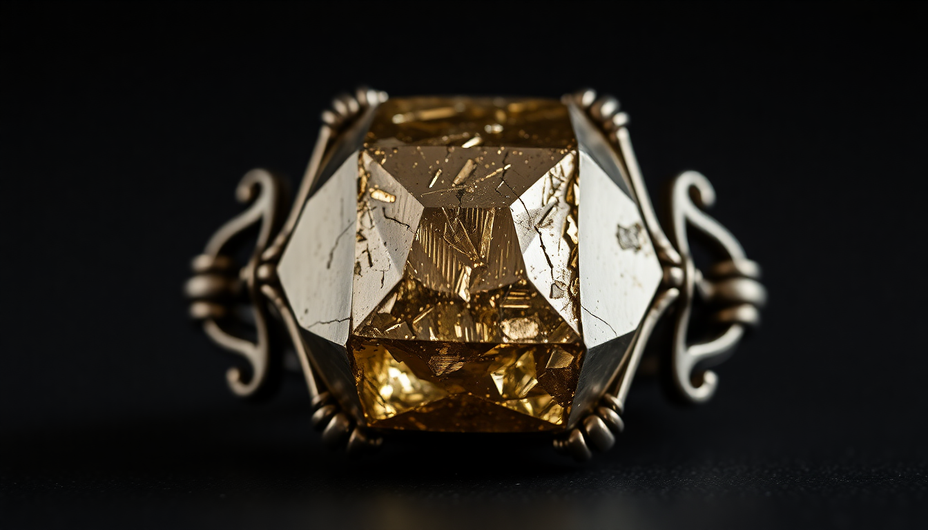 Discover the Allure of Pyrite: Elevating Your Jewelry with Gun Metal Color Gemstones