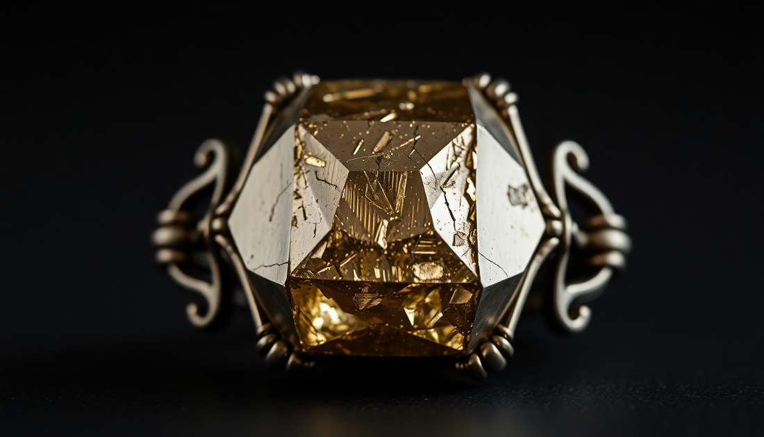 Discover the Allure of Pyrite: Elevating Your Jewelry with Gun Metal Color Gemstones