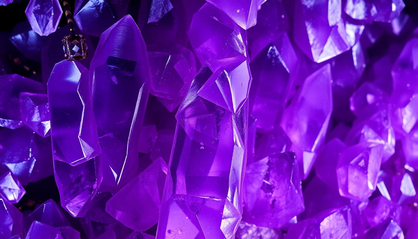 Unlock the Mesmerizing Beauty of Amethyst Stalactite Gemstones