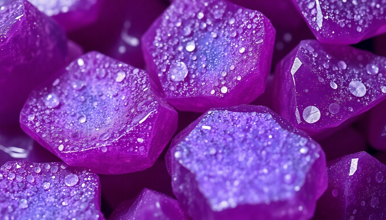 Unlock the Enchanting Beauty of Druzy Purple Gemstones: A Jewelry Lover's Guide