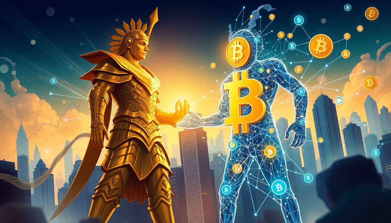 gold price vs bitcoin