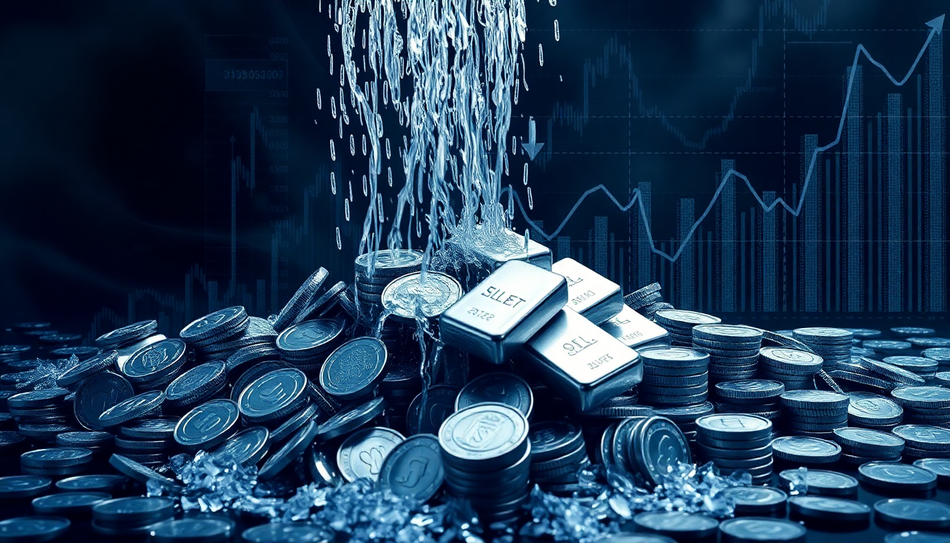 why silver price is falling