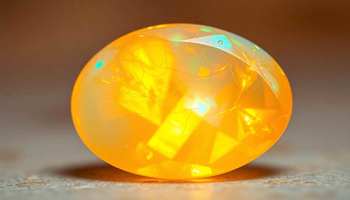 Unlock the Radiant Beauty of Golden Sun Opal: A Gemstone Lover's Guide