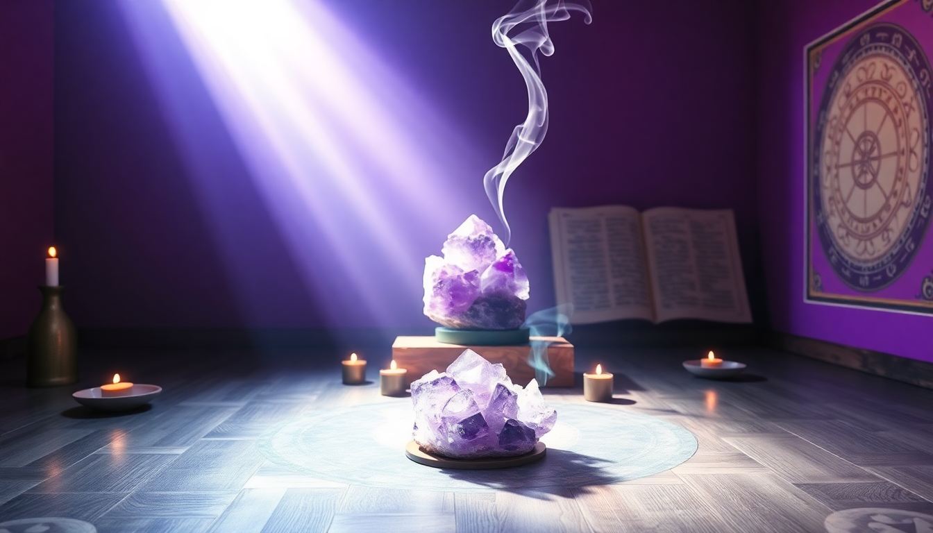 The Power of Amethyst in Vedic Astrology: Rules, Rituals, and Benefits