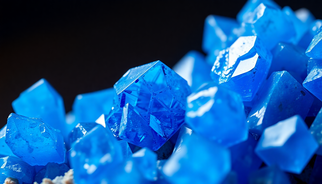 Unlock the Mesmerizing Beauty of Cavansite Crystal Gemstones
