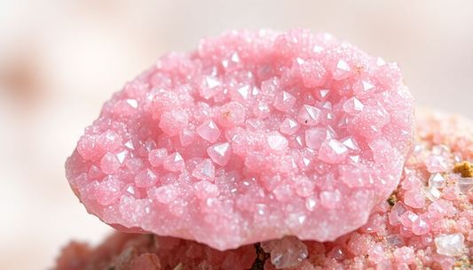 Discover the Captivating Beauty of Rose Druzy Gemstones: A Jeweler's Perspective