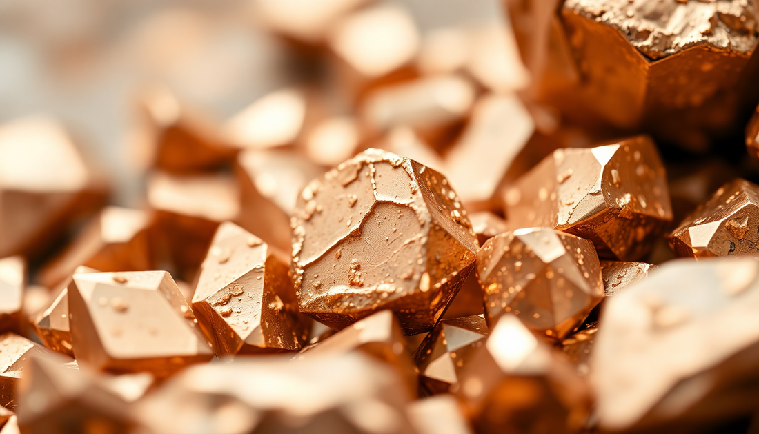 Discover the Captivating Beauty of Pyrite Rose Gold Gemstones