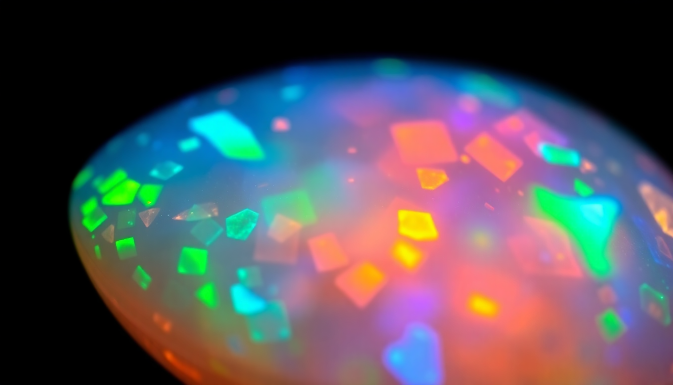 gemstone like opal