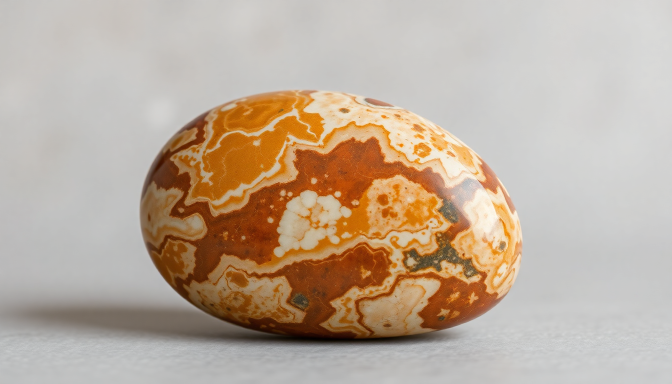 Discover the Captivating Beauty of Deerfawn Jasper: A Gemstone Lover's Delight