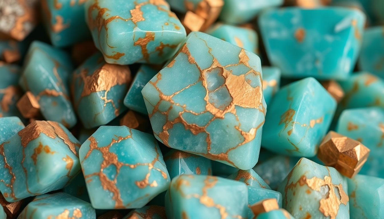 Discover the Captivating Beauty of Mojave Copper Amazonite Gemstones
