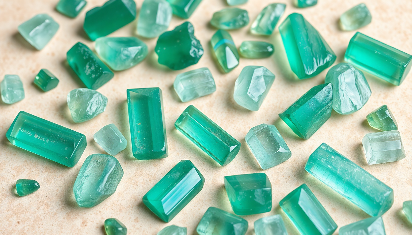 Discover the Captivating Beauty of Green Kyanite Rough Gemstones