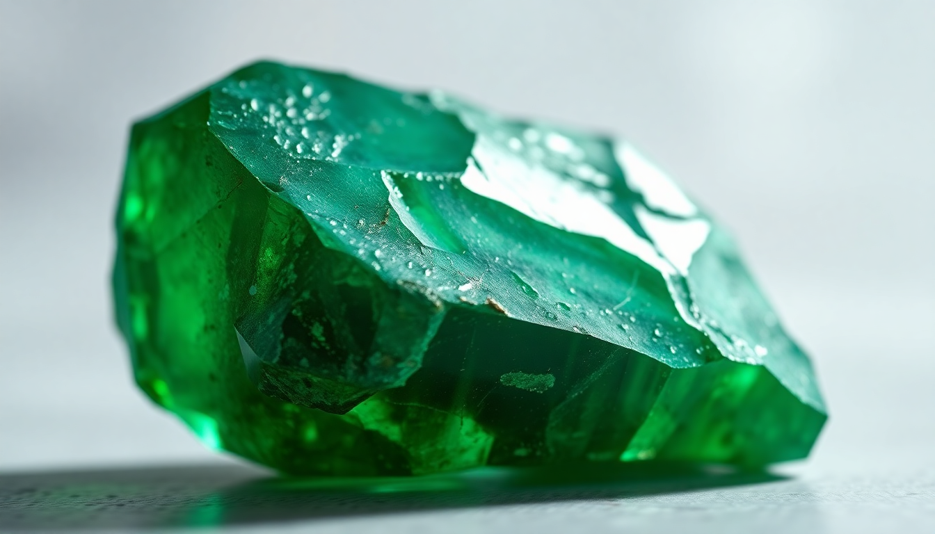 what color is an emerald for Gemstone ?