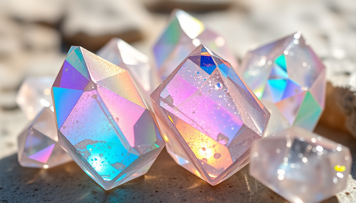 Unlock the Mesmerizing Beauty of Metal-Coated Crystals: A Guide to Sourcing Stunning Rainbow Quartz Gemstones