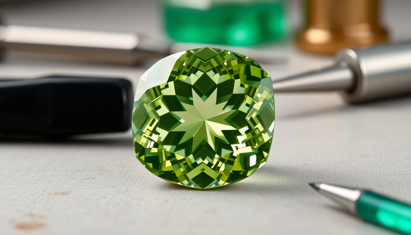 Unlock the Allure of Doublet Peridot Quartz: A Gemstone Lover's Guide