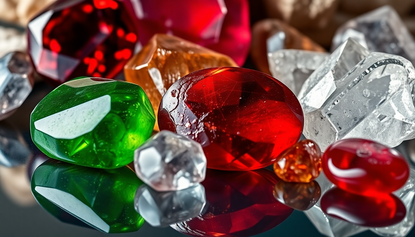 Unlock the Allure of Aveturine, Natural Garnet, and Quartz Gemstones