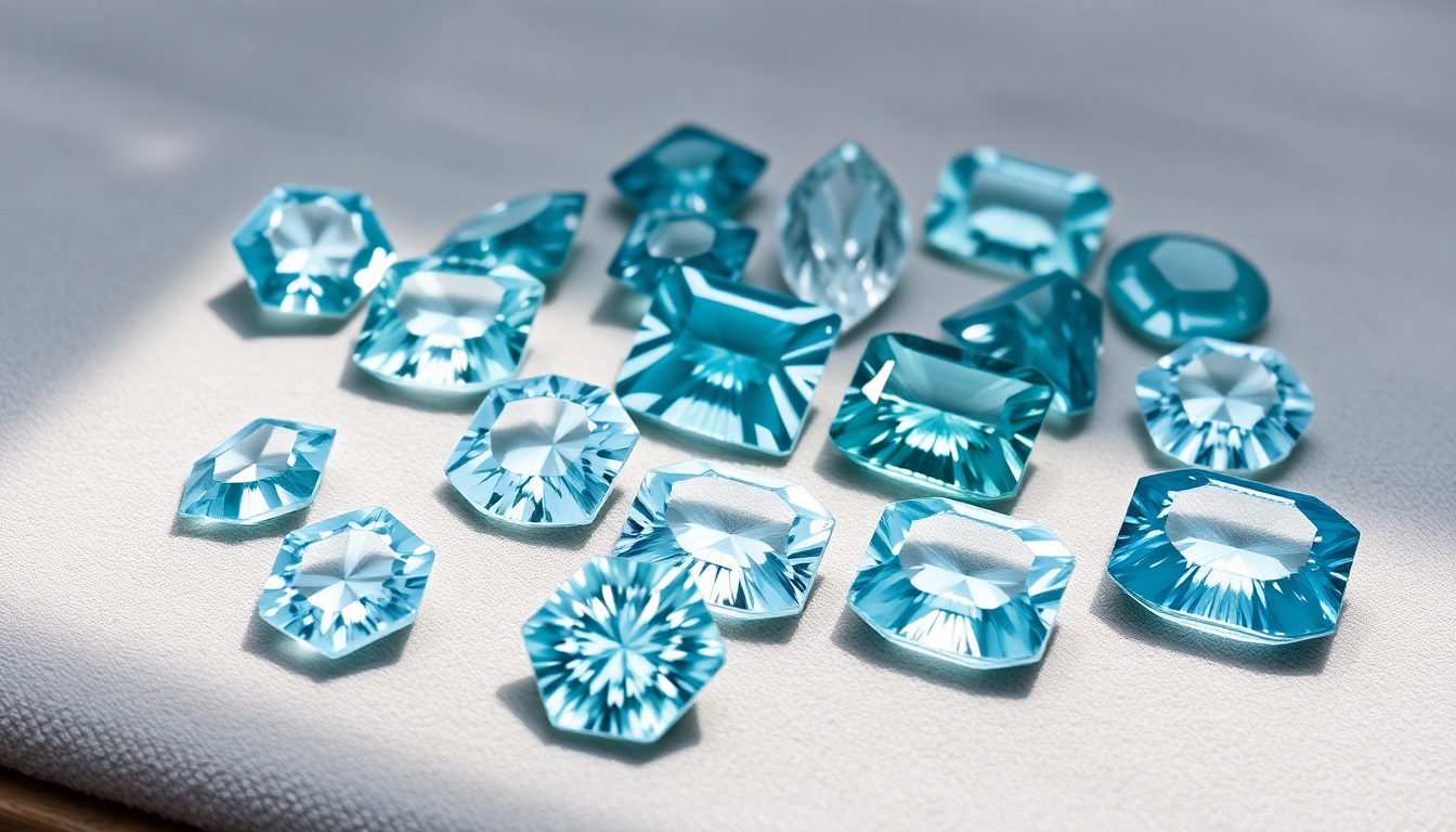 Unlock the Beauty of Aquamarine Carved Gemstones: A Journey Through Riyo Gems