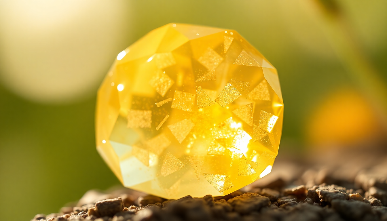 The Captivating Beauty of Bio Lemon Gemstones: Unlocking Nature's Radiance