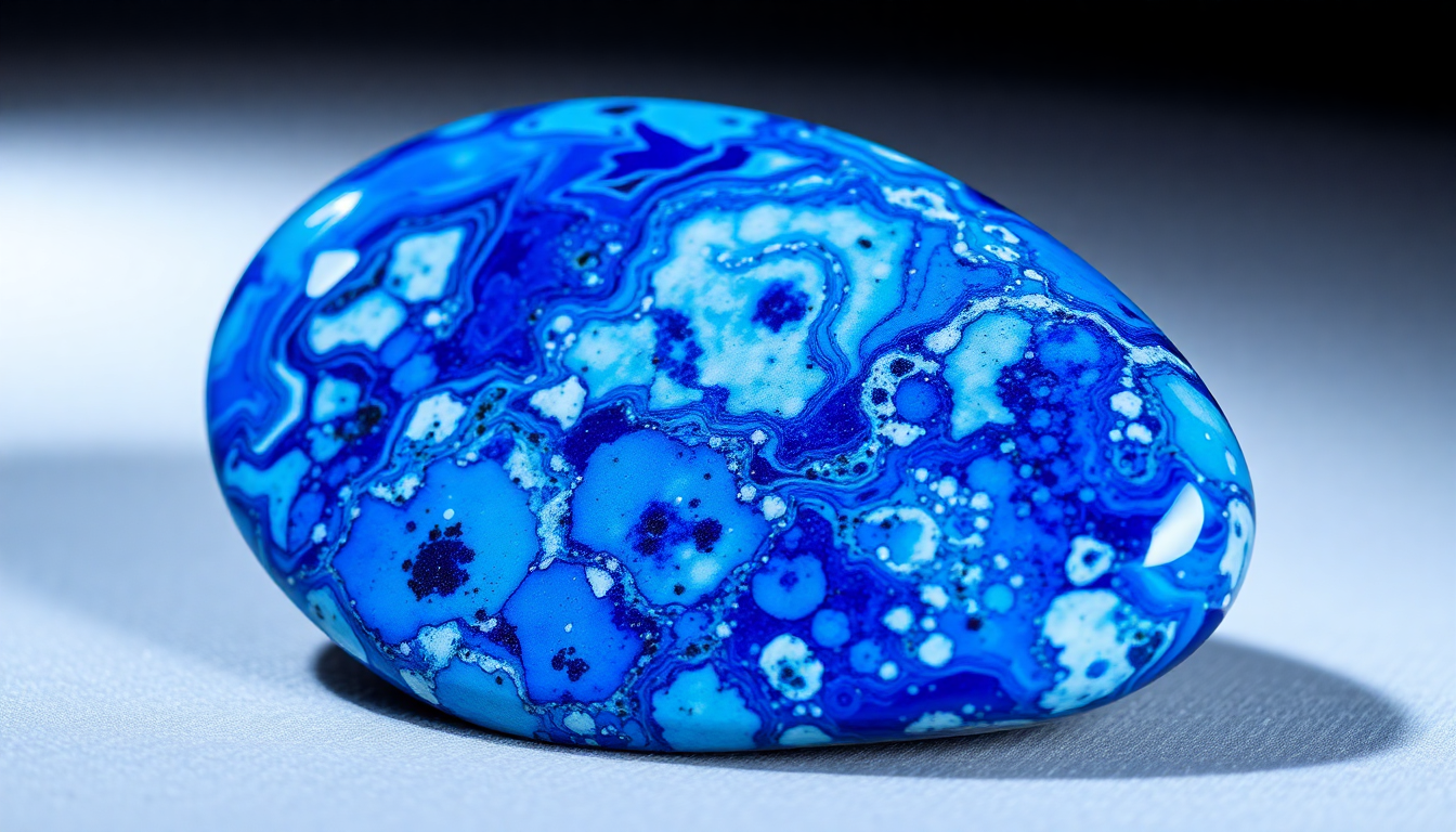 Unlock the Allure of K2 Blue Azurite: Discover the Captivating Gemstone for Your Jewelry Creations