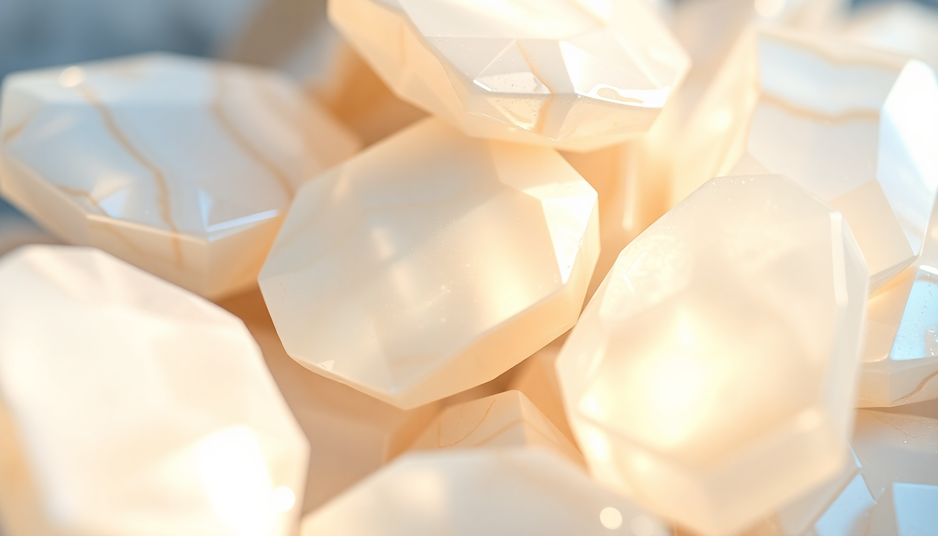 Discover the Allure of Doublet Mother Of Pearl Crystal Gemstones