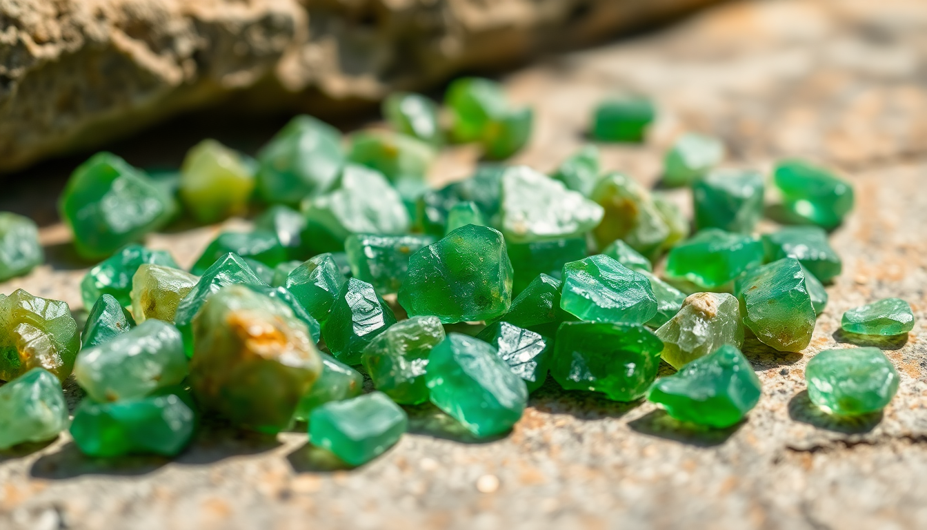 Discover the Allure of Green Apatite Rough Gemstones: A Sustainable Jewelry Journey