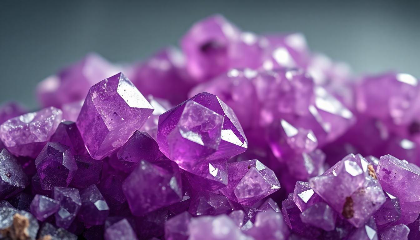 Unlock the Captivating Beauty of Amethyst Flower Drusy Gemstones