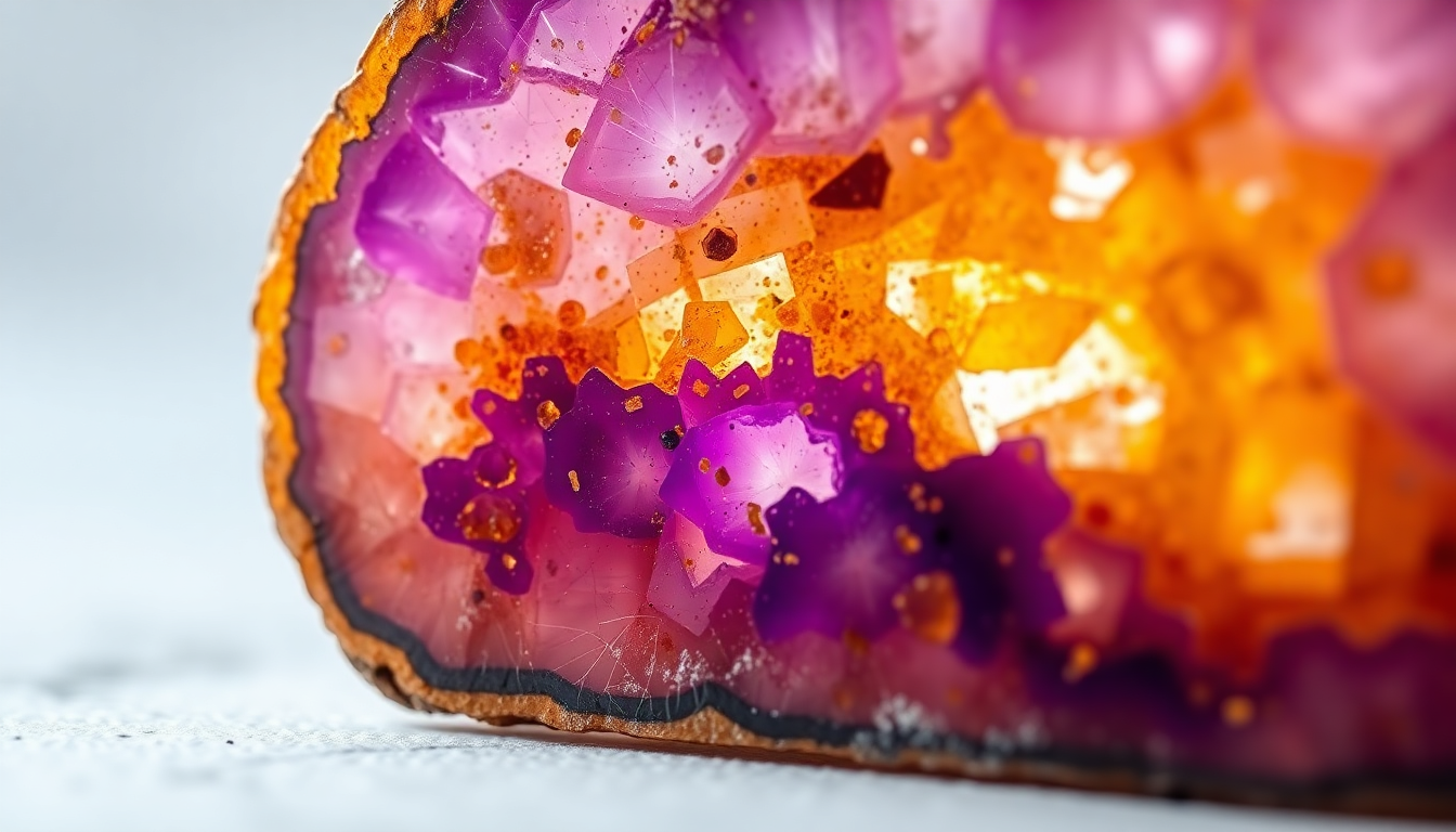 Unlock the Mystical Beauty of Cacoxenite Slice Gemstones