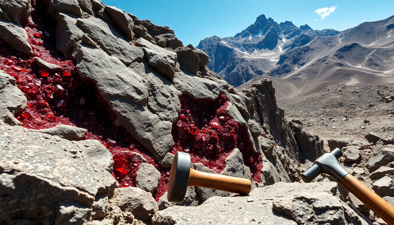 garnet where to find ?