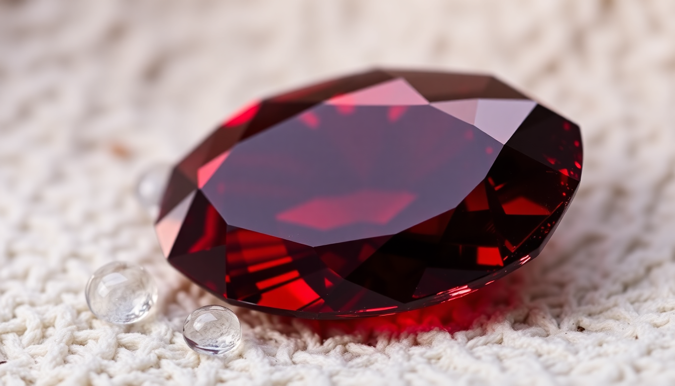 can garnet go in water ?