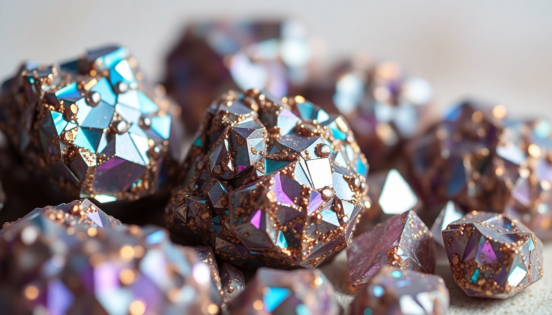 Unlock the Mesmerizing Beauty of Spectropyrite Druzy Gemstones: A Captivating Journey