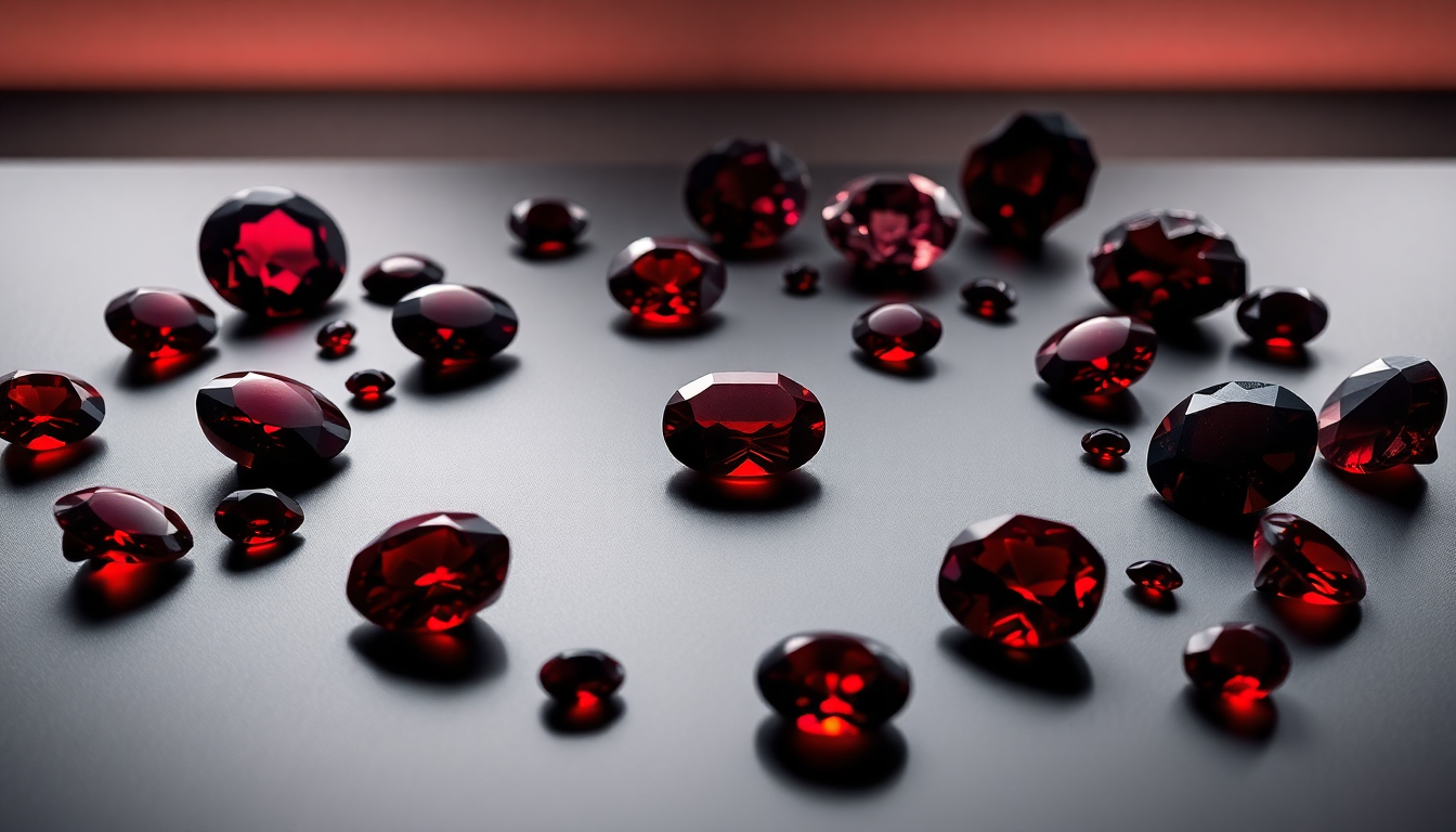 Discover the Allure of Pyrope, Almandine, and Spessartine: A Journey Through Riyo Gems' Gemstone Wonderland