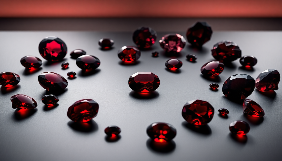 Discover the Allure of Pyrope, Almandine, and Spessartine: A Journey Through Riyo Gems' Gemstone Wonderland