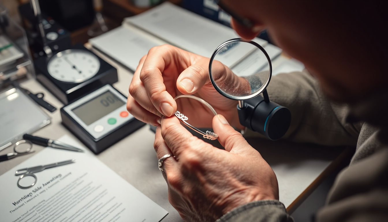 how to identify silver