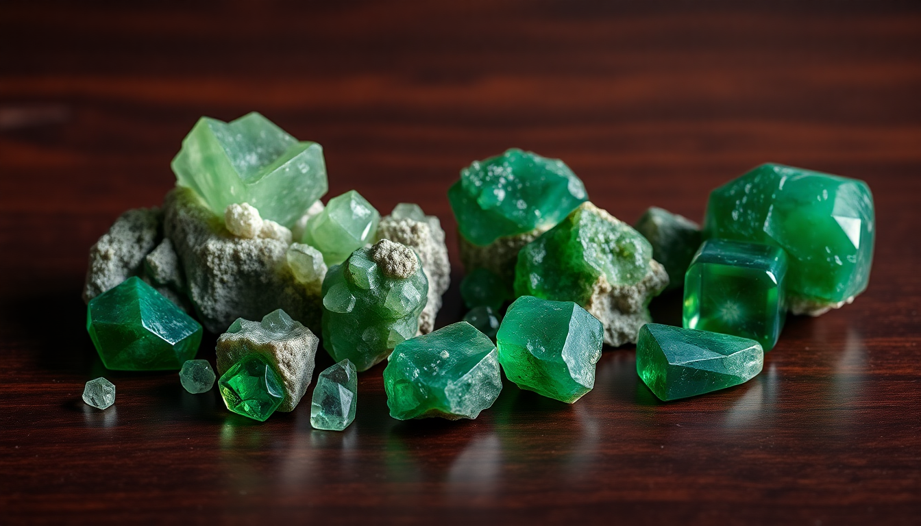 can garnet be green ?