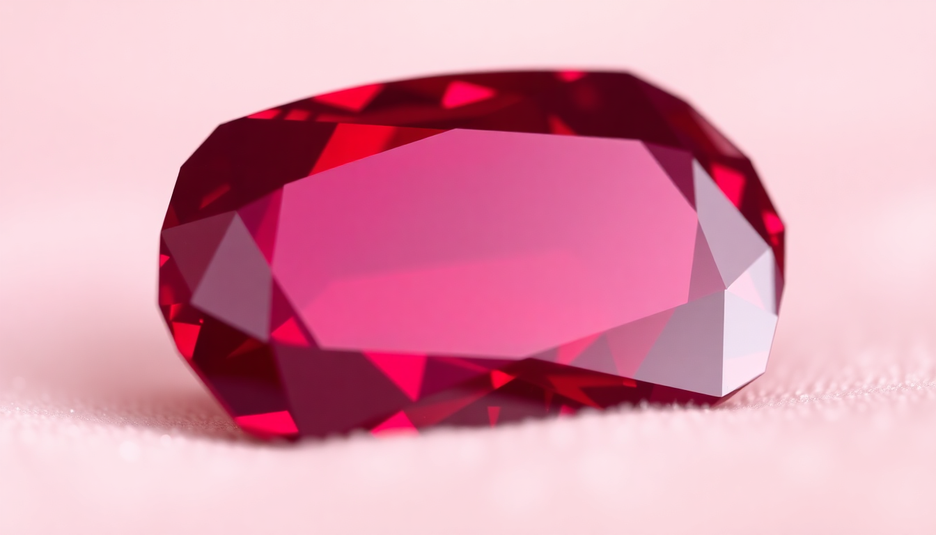 what color is july birthstone Rubies