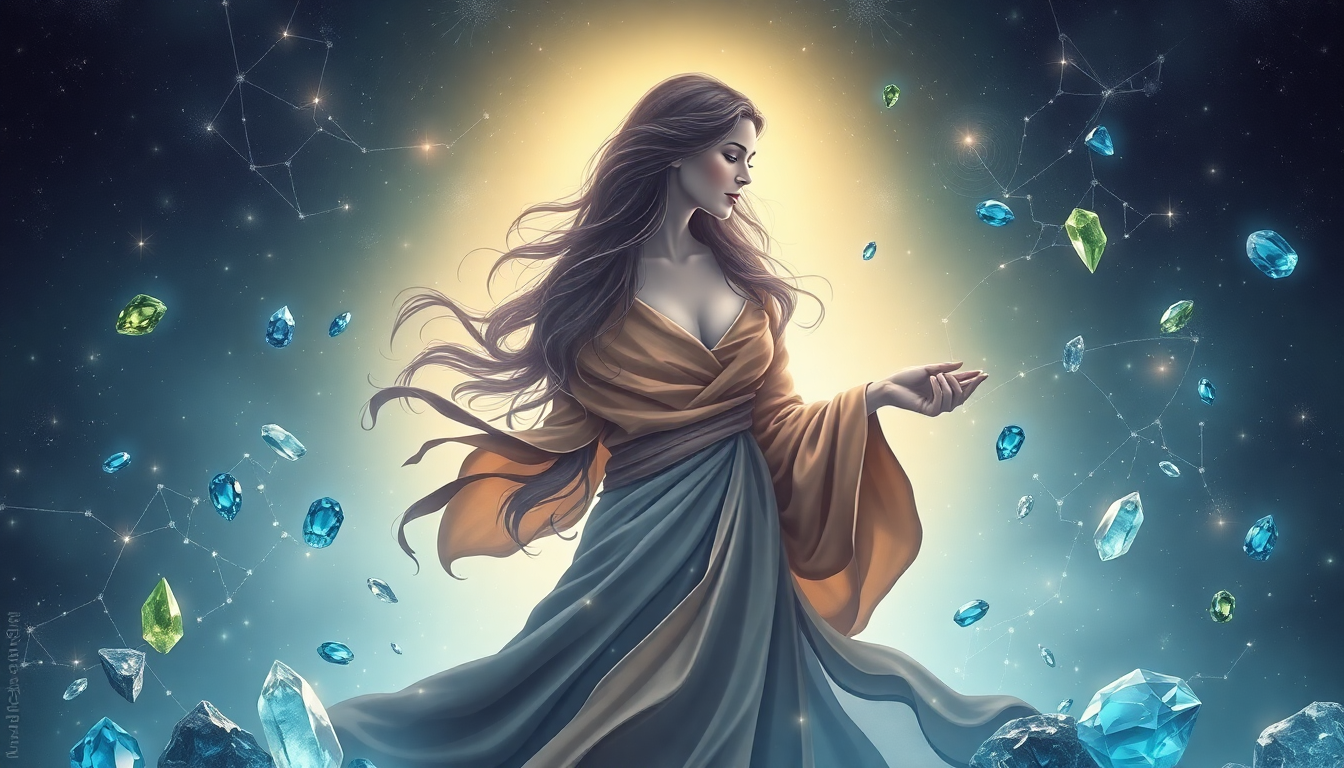 what color is virgo gemstone ?