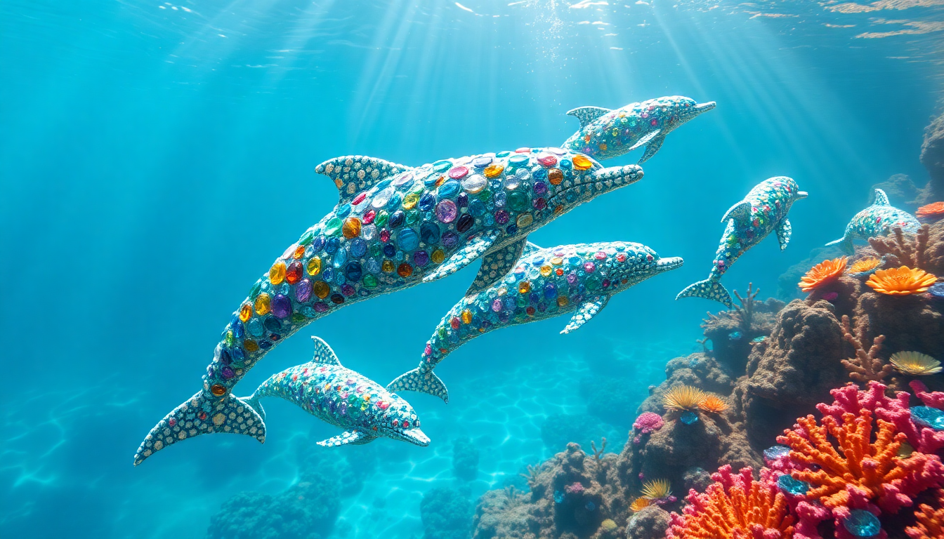 are gemstone dolphins real